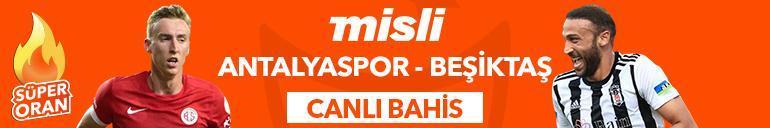 Antalyaspor-Beşiktaş maçı canlı bahis seçeneğiyle Mislide