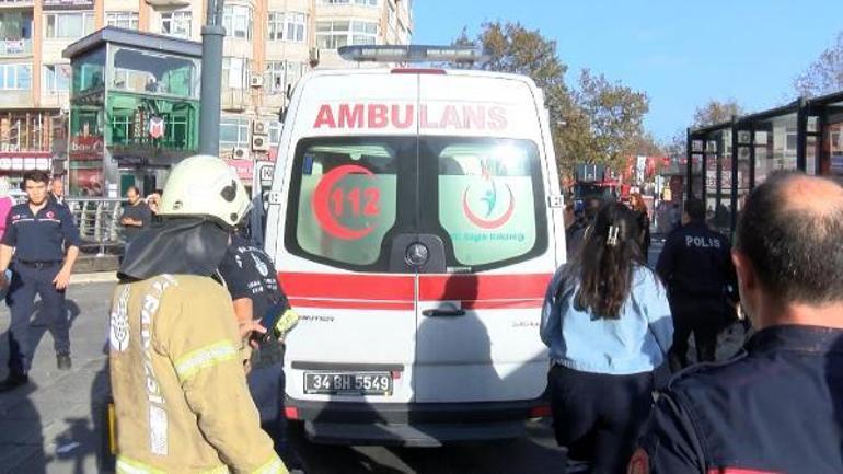 İstanbulda metro istasyonunda intihar girişimi Ulaşım kilitlendi
