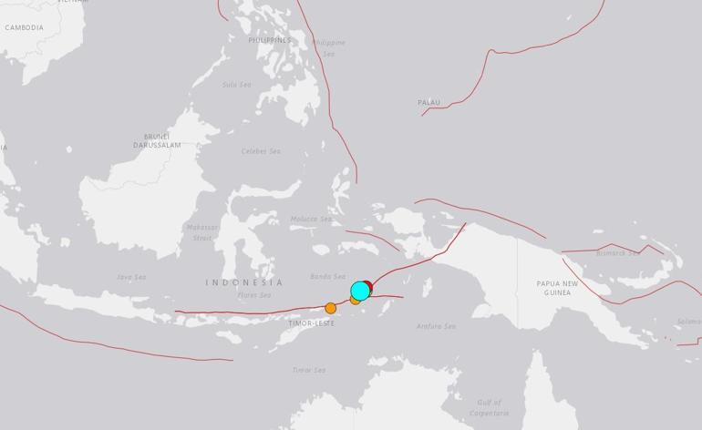 Son dakika... Endonezyada 7.1 şiddetinde deprem oldu