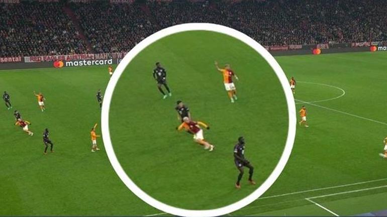 Bayern Münih-Galatasaray maçında skandal hata Çizgi yanlış oyuncudan çekildi iddiası