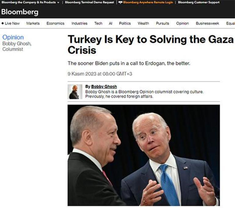 Bloombergden analiz: Erdoğan vazgeçilmez, ABD elini çabuk tutmalı