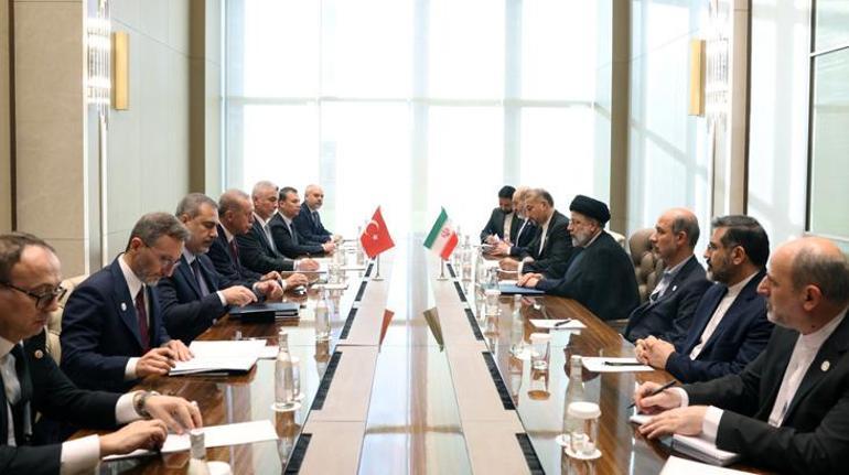Taşkentte Türkiye-İran zirvesi Erdoğan, Gazzede garantörlük teklifini hatırlattı
