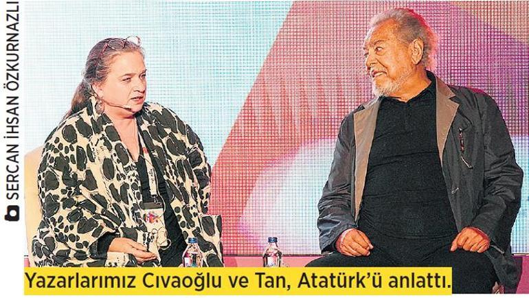Milliyet yazarları Cıvaoğlu ve Tan, Atatürk’ün Entelektüel yönlerini anlattı