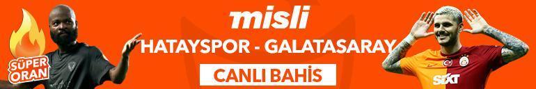 Hatayspor-Galatasaray maçı canlı bahis seçeneğiyle Mislide