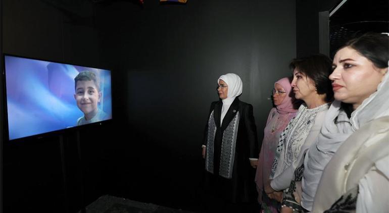 Emine Erdoğan: Şehit olan Filistinli kardeşlerimizin hakikat mücadelesini daima hatırlayacağız