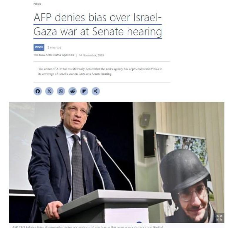 Fransada AFPye İsrail sorgusu CEO isyan etti: Alçakça