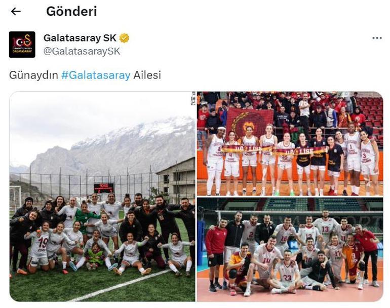 Galatasarayın paylaşımına İlkin Aydından sitem