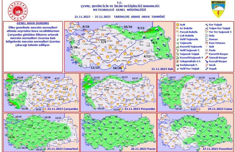 Son dakika Meteoroloji tarih verdi ve uyardı Kasım ayında İstanbula kar