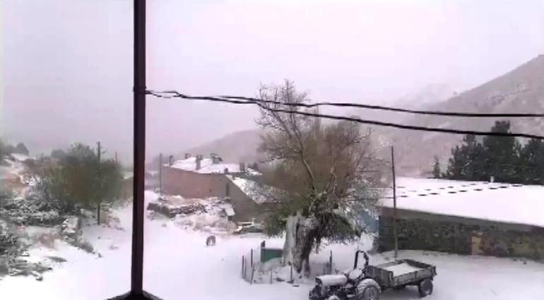 Türkiyenin Sibiryası Kar kendini gösterdi