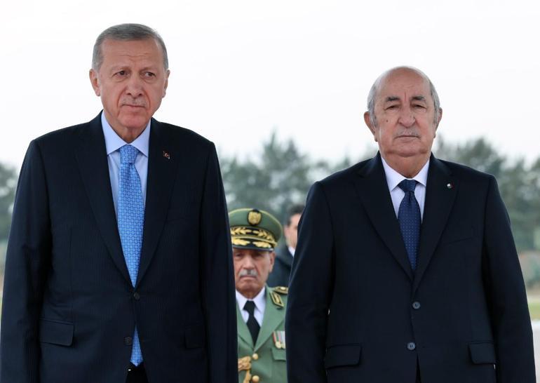 Cumhurbaşkanı Erdoğandan Cezayir’e resmi ziyaret