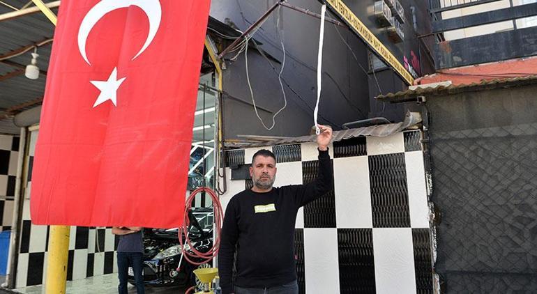 Türk bayrağını çalan şüpheli yakalandı