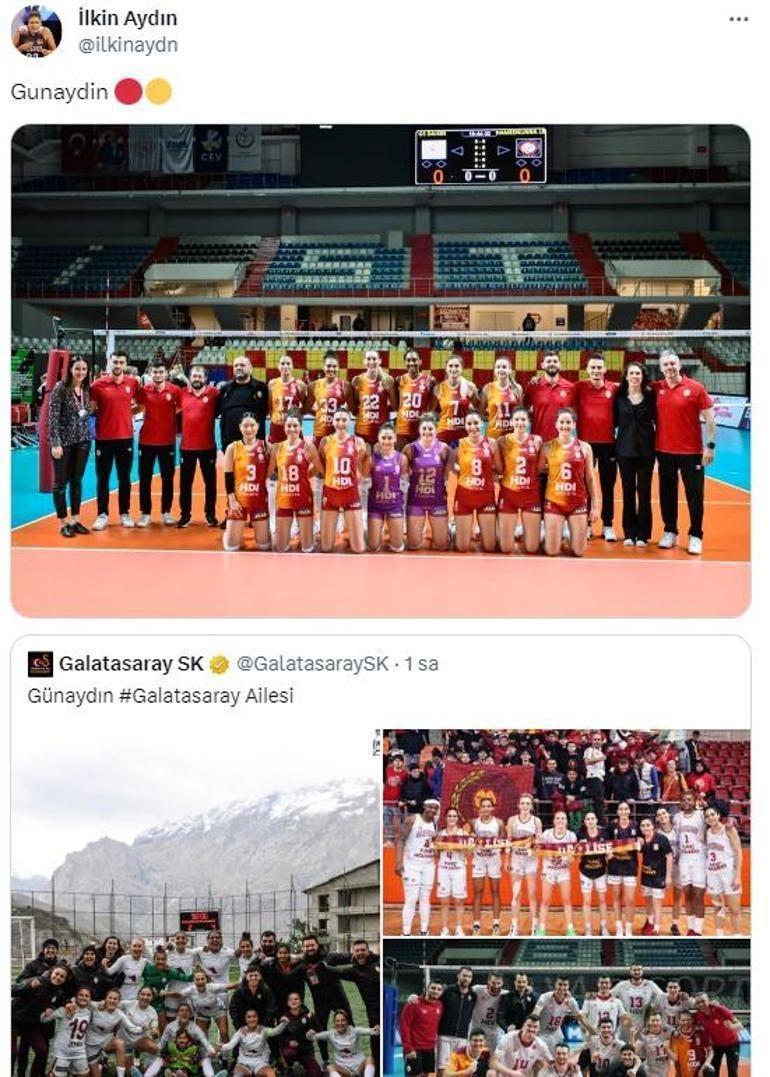 Galatasarayda İlkin Aydın gözyaşlarını tutamadı