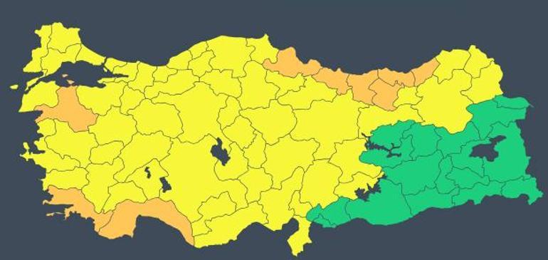 Son dakika... Meteoroloji 64 il için alarm verdi Valilik ve AKOM’dan İstanbul için uyarı