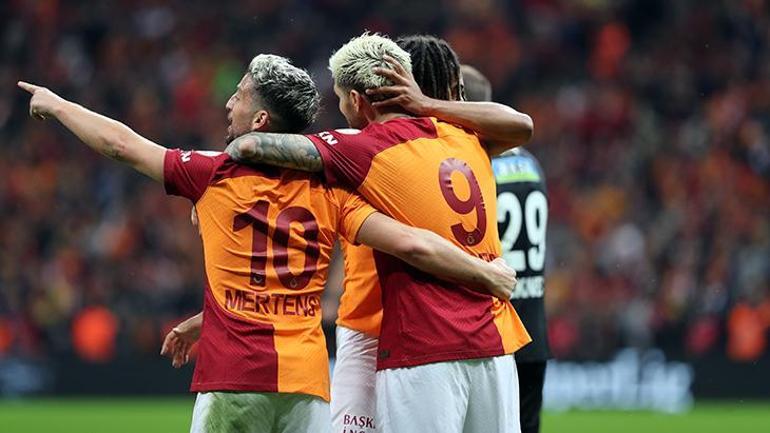 Galatasarayda Dries Mertens hayran bıraktı Şaşırtan istatistik ortaya çıktı