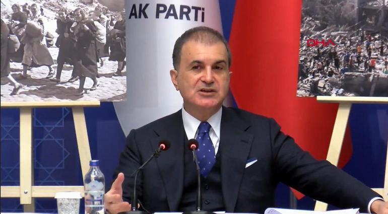 AK Parti Sözcüsü Çelik: Netanyahu karşısında köle gibiler
