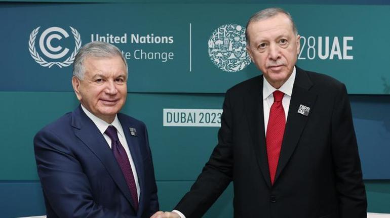 Cumhurbaşkanı Erdoğan Dubaide İklim Zirvesinde diplomasi trafiği