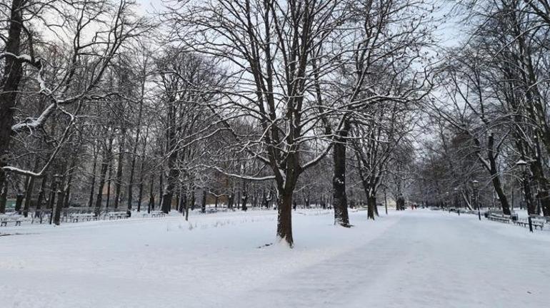 Polonya’da termometreler eksi 25’i gördü Kar kalınlığı 30 santimetreye ulaştı