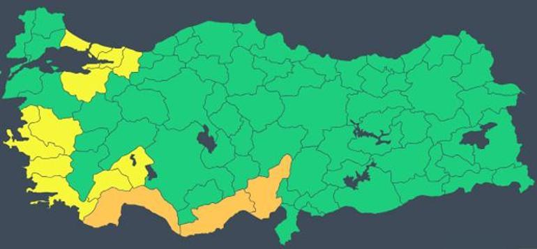 Meteoroloji ve Valilik’ten peş peşe uyarı Saatler sonra kar yağışı Tekirdağ’dan giriş yapacak