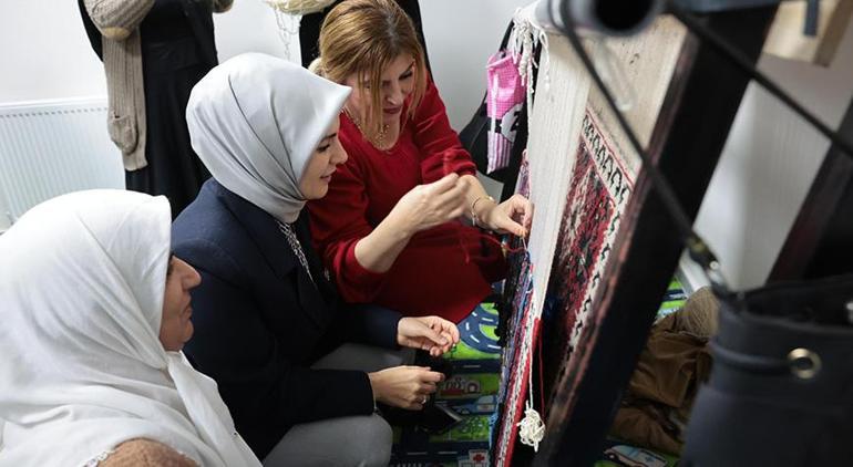 Aile ve Sosyal Hizmetler Bakanı Göktaş’ın Şırnak ziyaretinde renkli görüntüler yaşandı