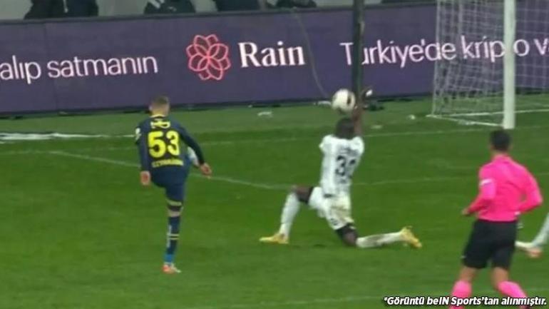 Beşiktaş - Fenerbahçe derbisinde 3 penaltı kararı ve kırmızı kart iptali Çok kötü maç yönetti