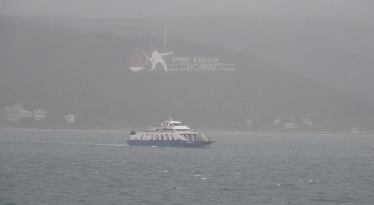 Son dakika… Meteoroloji’den lodos ve kar uyarısı Çanakkale Boğazı kapatıldı