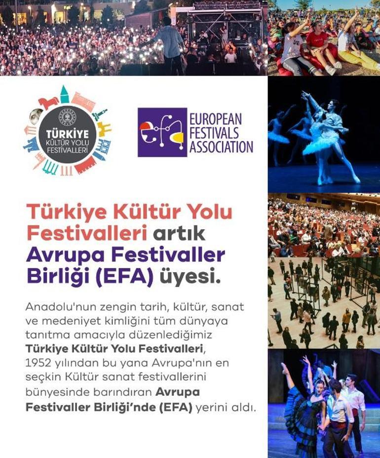 Türkiye Kültür Yolu Festivalleri, Avrupanın en seçkin festivalleri arasında yerini aldı