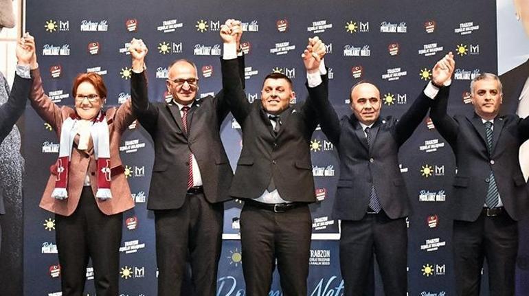 Trabzon’da İYİ Parti’de iş birliği krizi Başkan adaylığı iptal edildi