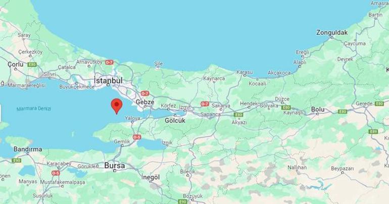Son dakika: Marmara Denizi açıklarında deprem İstanbul dahil birçok ilden hissedildi