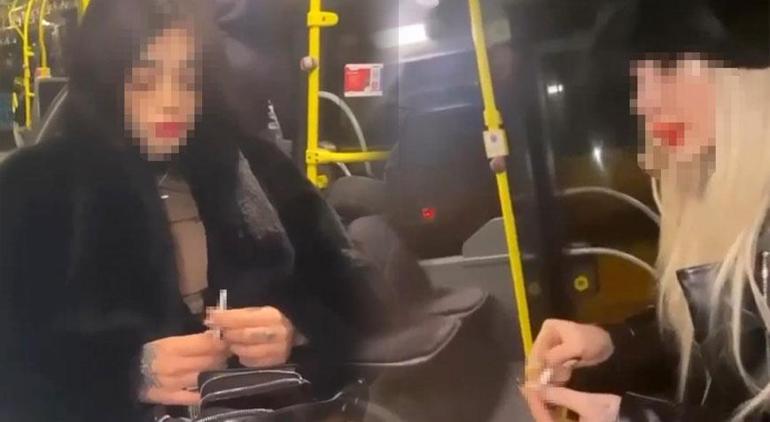 3 kadının metrobüste yaptıkları şoke etti Sosyal medyadan paylaşınca yakalandılar