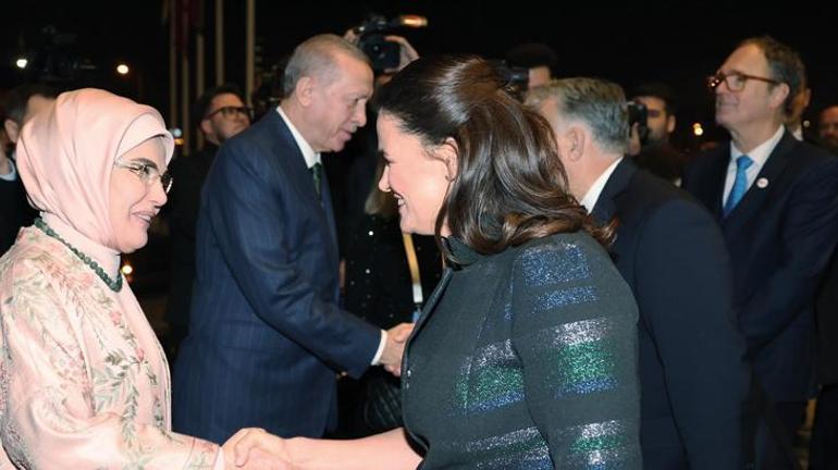 Emine Erdoğan, Macaristan Parlamento Binası’nı ziyaret etti