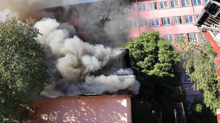 Adanada hastane yangını Kontrol altına alındı