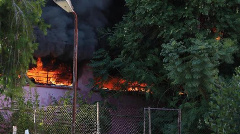 Adanada hastane yangını Kontrol altına alındı