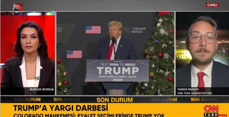 ABDnin gündemine bomba gibi düşen karar Trump aday olamayacak mı