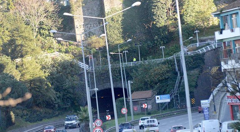 Trabzon’da korkunç son Tünel üstünden kara yoluna düşen genç adam öldü