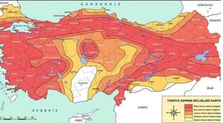 Türkiyenin diri fay haritası güncellendi  En riskli bölgeler... 7.4 büyüklüğünde deprem beklenen il