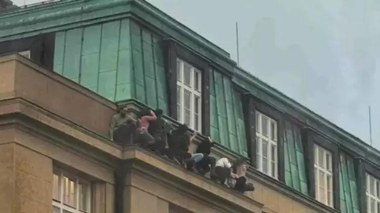 Çekyadaki üniversite saldırısı: Yeni görüntüler yayınlandı