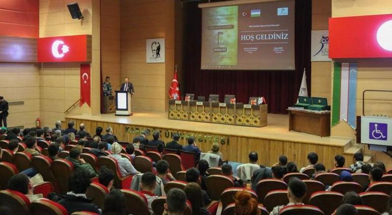 Türkiyede ilk kez bir rektöre TÜRKSOY 30. Yıl madalyası