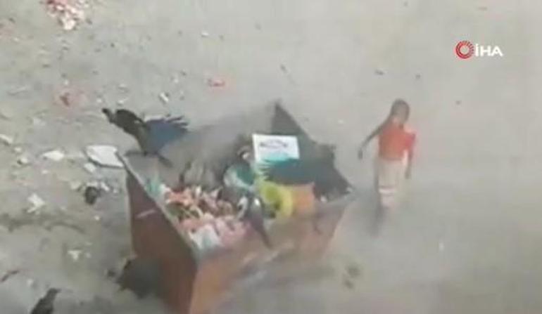 Yer: Yemen Çöpten yemek toplarken yaşamını yitirdi, konteynerin altında kaldı