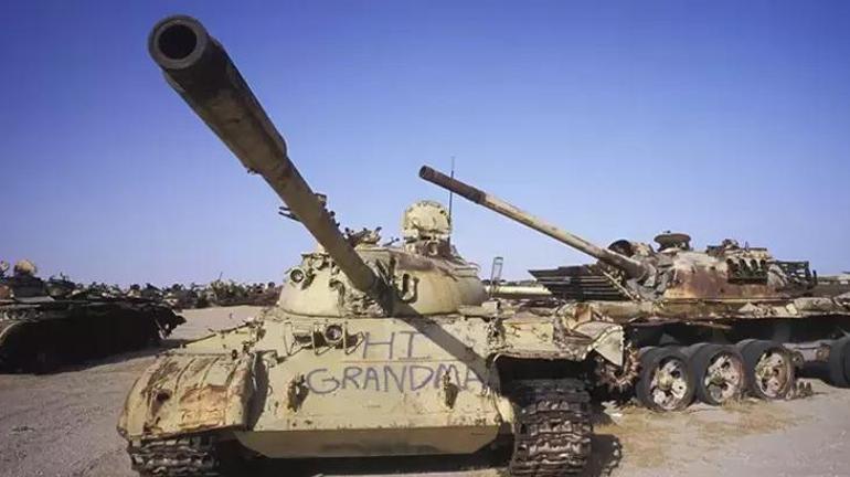 Saddamın tank mezarlığı Bağdatın dibinde, değeri milyonlarca dolar
