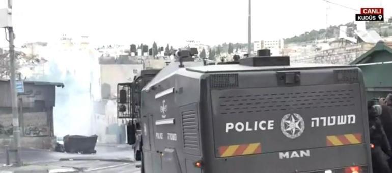 İsrail polisinin Kudüsteki zulmü bu cuma da değişmedi
