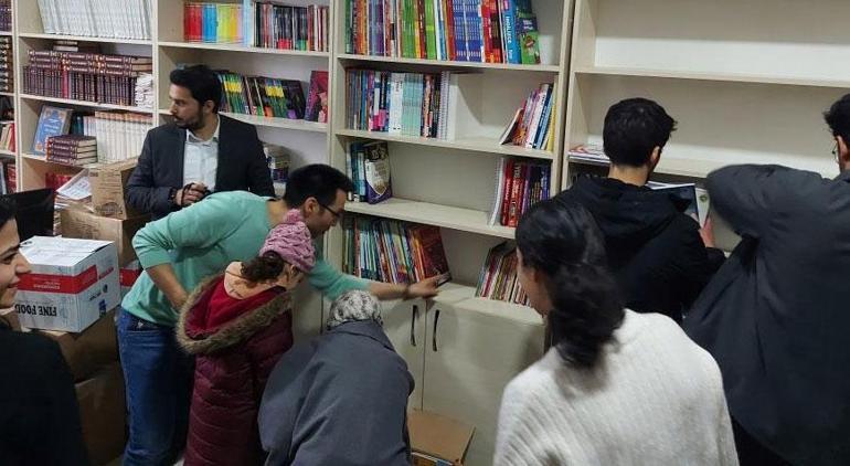 Nevşehir Hacı Bektaş Veli öğrencileri depremzede öğrencilerle buluştu