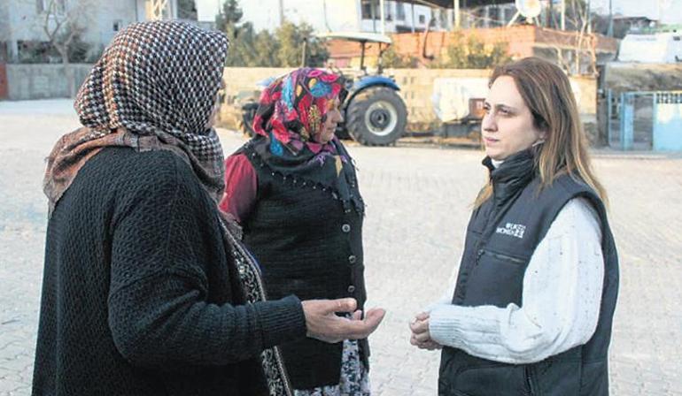 Deprem bölgesinde kadınlar güçleniyor