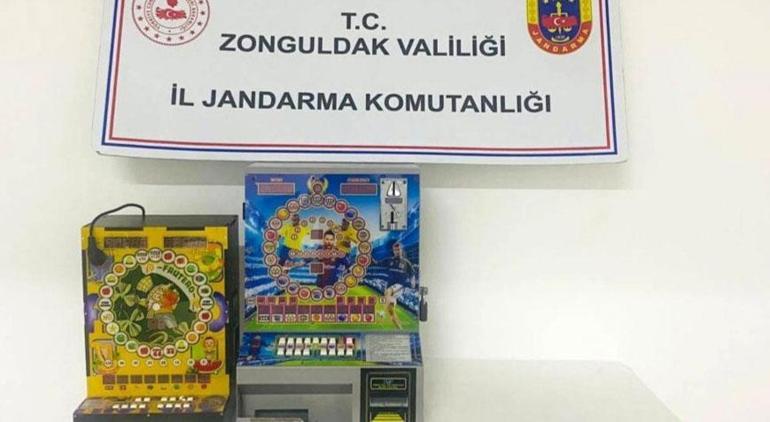 Konya ve Zonguldakta kumar baskını