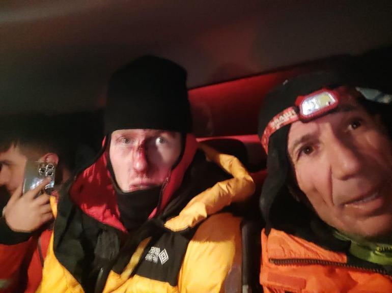 Ağrı Dağında kaza Ukraynalı dağcı, 30 metreden düştü