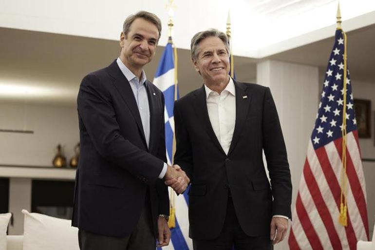 ABD Dışişleri Bakanı Blinken, Yunanistan Başbakanı ile görüştü