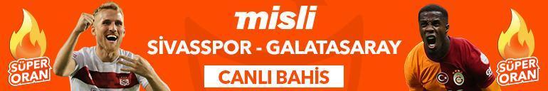 Sivasspor-Galatasaray maçı canlı bahis seçeneğiyle Mislide