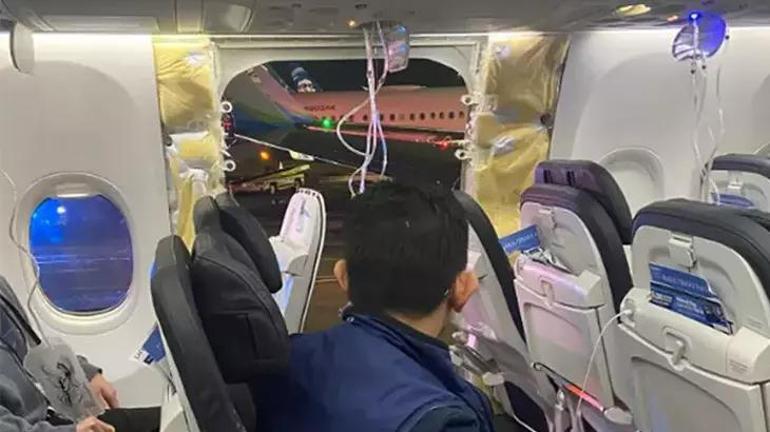 Uçakta patlayan acil çıkış kapısı kamufleymiş İmalat sırasındaki hatayı işaret ediyor