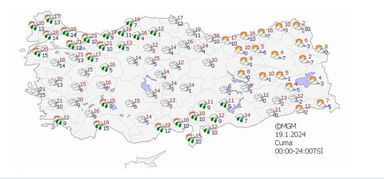 Dikkat Yeni haftada kuvvetli yağışlar geliyor