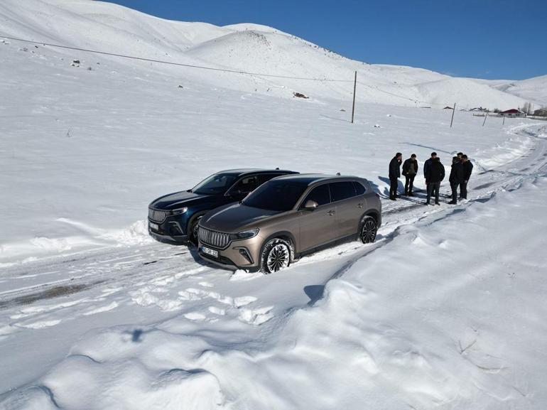 2 Toggu 20 santimetre karla kaplı yollarda test ettiler İşte çıkan sonuç
