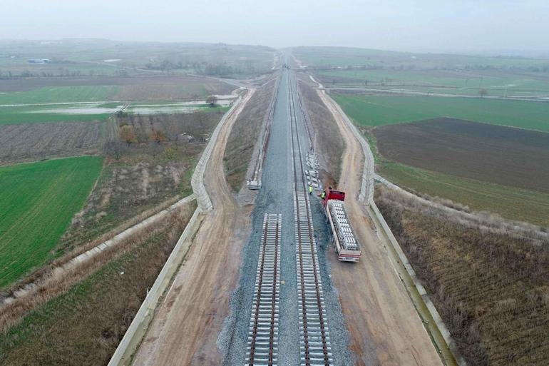 Halkalı-Kapıkule arası hızlı tren Bakan Uraloğlu açılış tarihini duyurdu